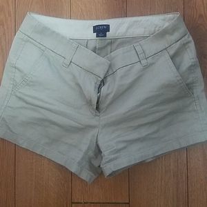 J. Crew chino shorts